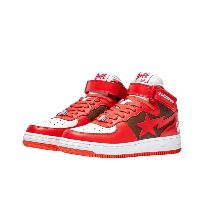 BAPE A BATHING APE Bape Sta Mid Red 2022-2