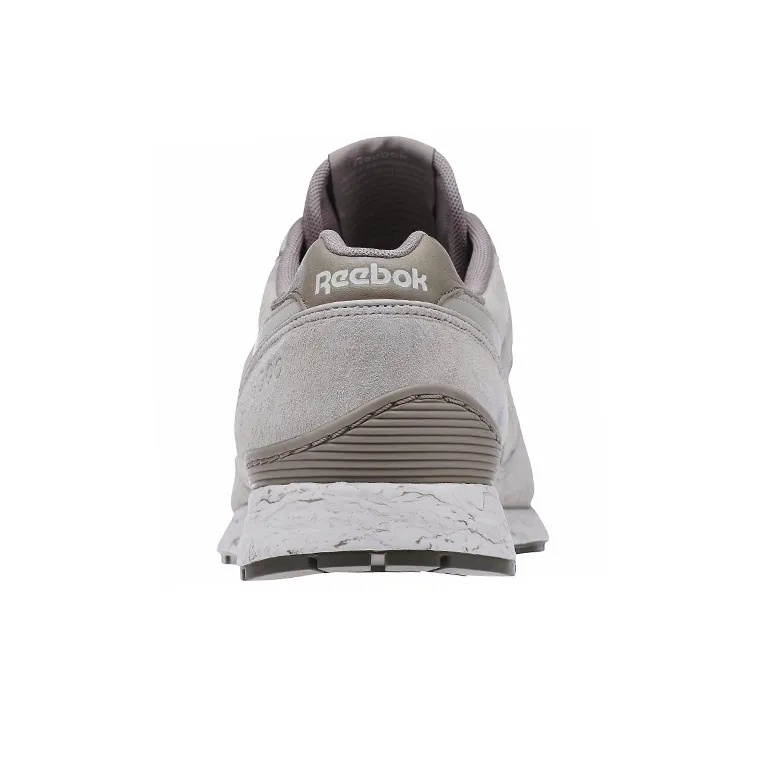 Reebok GL6000 Anti-Slip Wear-Resistant Low-Top Running Shoes Men's Gray Brown-3
