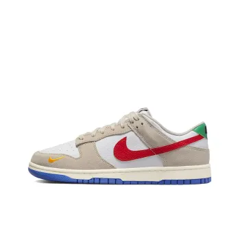 Nike Dunk Low Light Iron Ore Red Blue