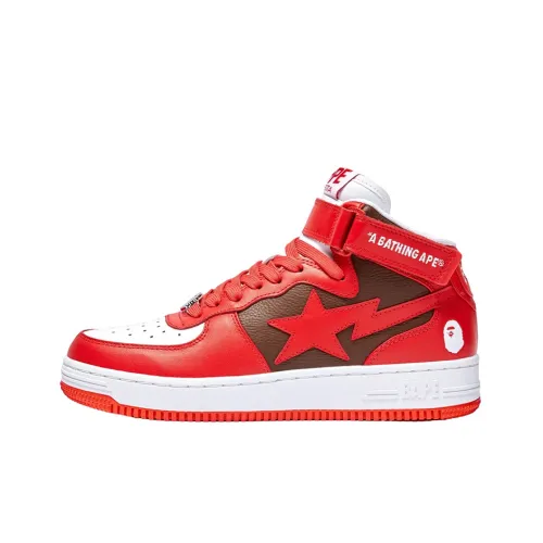 BAPE A BATHING APE Bape Sta Mid Red 2022