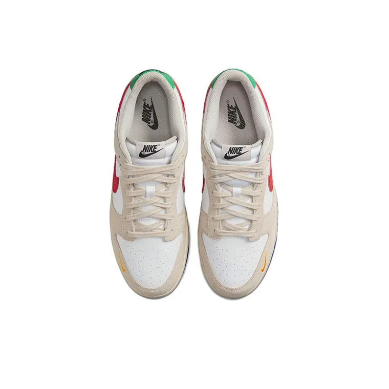 Nike Dunk Low Light Iron Ore Red Blue-3