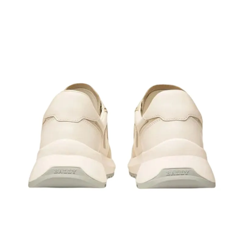 BALLY Cushioning Anti Slip And Wear Resistant Low Top Casual Shoes Women's White-2