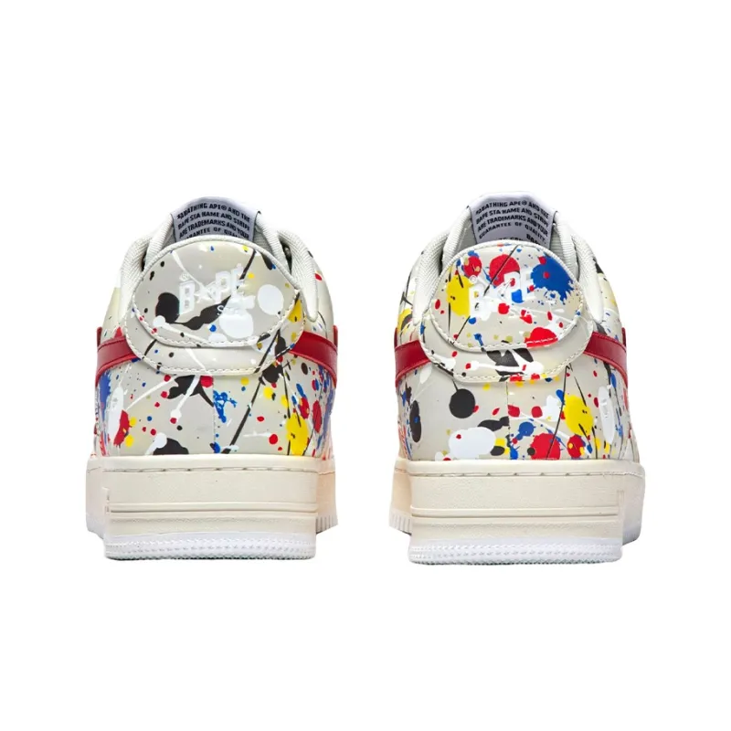BAPE A BATHING APE Bape Sta Paint Beige-2