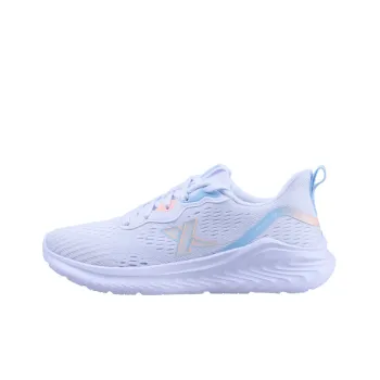 XTEP Hydrogen Wind Technology Running Shoes Women's Low Top New White