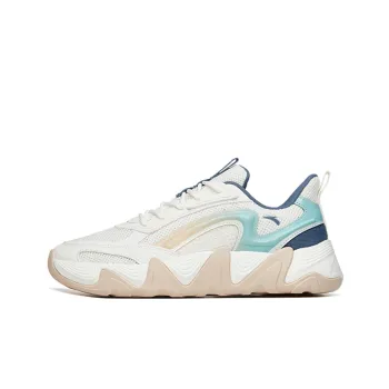 Anta Fashion Collection Lightweight Low Top Skateboard Shoes Men's Blue White