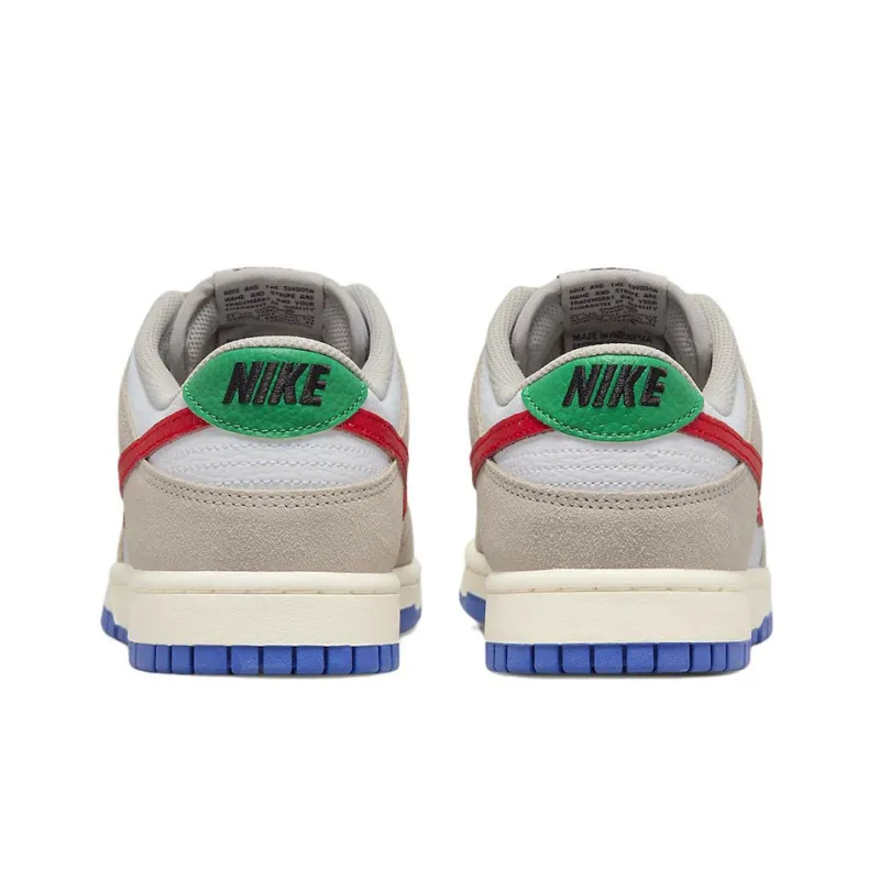Nike Dunk Low Light Iron Ore Red Blue-4