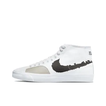 Nike Sb Blazer Court Mid Prm White Black