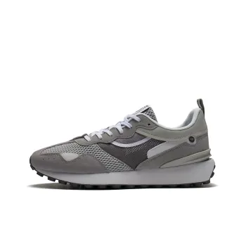 LiNing Fangyuan Classic Anti Slip Wear Resistant Low Top Sports Casual Shoes Men's Gray
