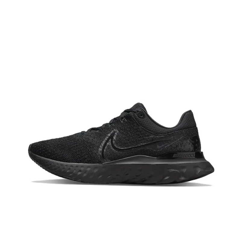 Nike React Infinity Run Flyknit 3 Triple Black-0