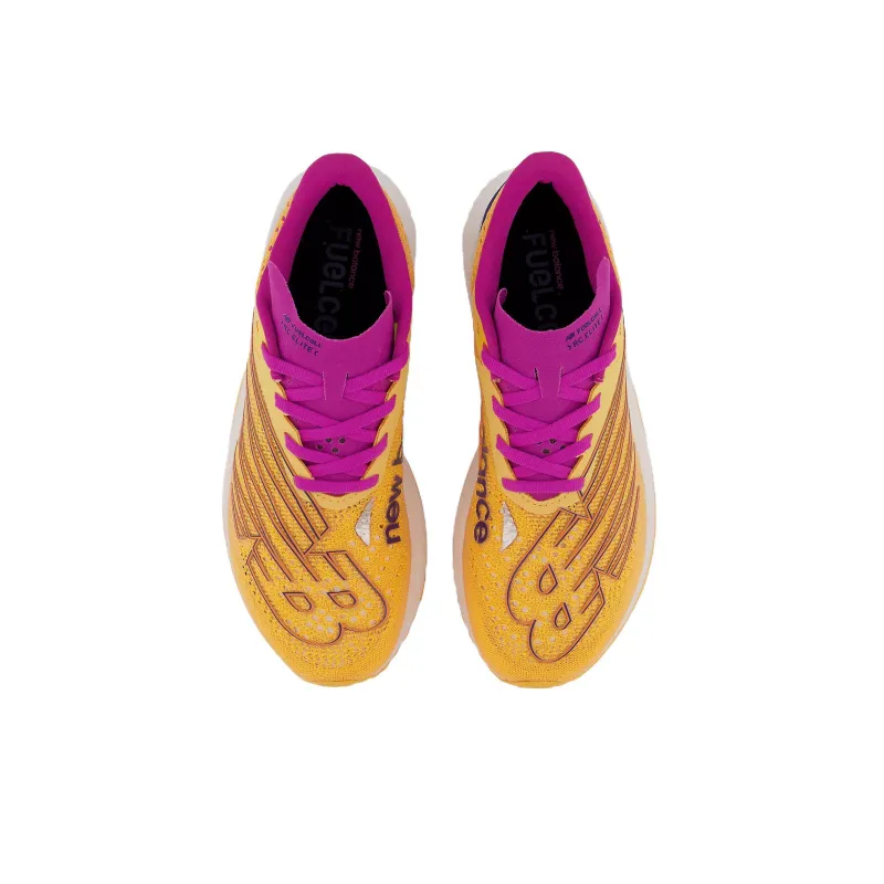 New Balance FuelCell Rc Elite V2 'Yellow White' Women's-3
