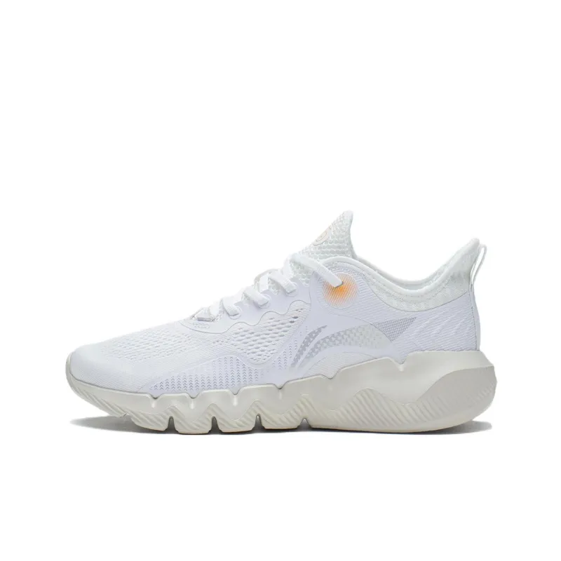 LiNing Low Top Running Shoes Women's White-0