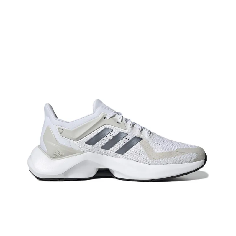Adidas Alphatorsion 2.0 Breathable Low-Top Running Shoes Men's White-1