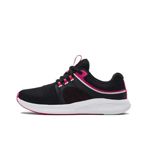 Under Armour Charged Breathe Running Shoes Women's Low-Top Black/Pink