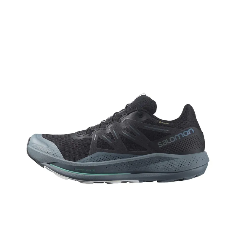 SALOMON Pulsar Trail Wear-Resistant Low-Top Running Shoes Men's Black-0