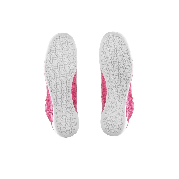 Reebok Freestyle Hi Metallic Sharp Pink Women's-3
