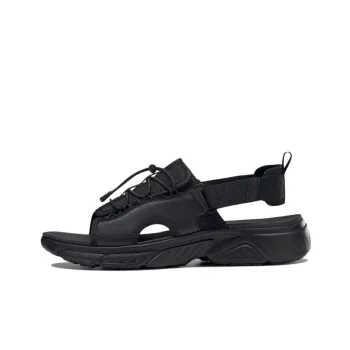 Reebok Hyperium Slides Athleisure Casual Sports Sandals Unisex Black
