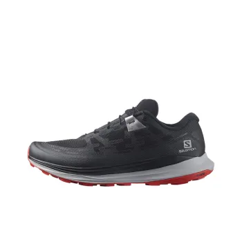 SALOMON Ultra Glide 2 Abrasion Resistant Low Top Trail Running Shoes Men's Black