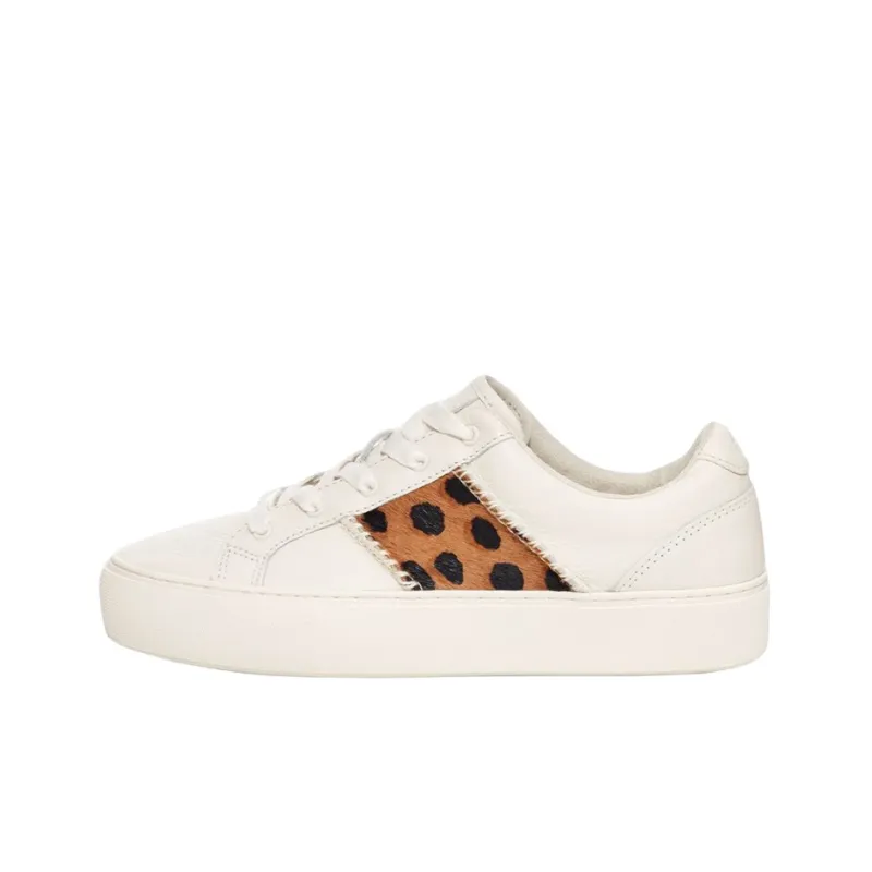 UGG Dinale Stylish Skateboarding Shoes Women's White-0