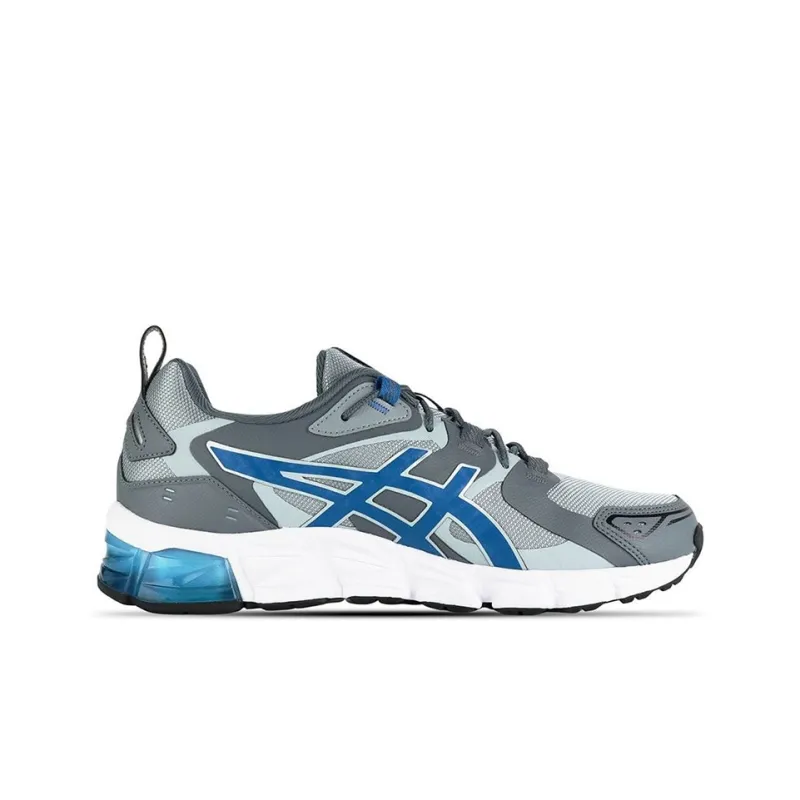 Asics Gel-Quantum 180 Cushioned Wear-Resistant Breathable Low-Top Running Shoes Men's Gray Blue-1