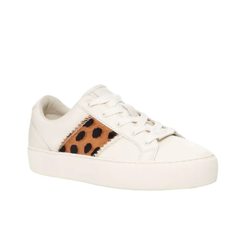 UGG Dinale Stylish Skateboarding Shoes Women's White-3