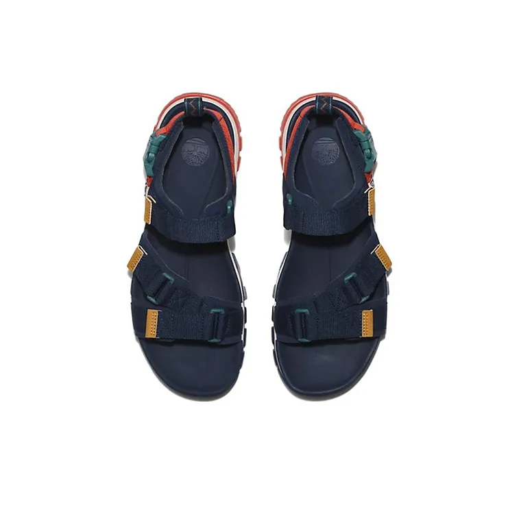Timberland Garrison Trail 'Navy Blue Yellow Orange'-3