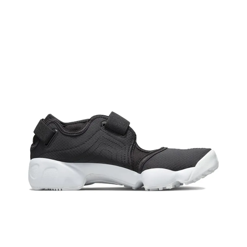 Nike Air Rift Breathe Black Rush Orange Women's-1