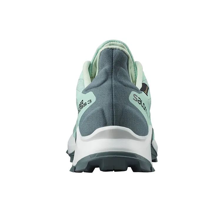 SALOMON Supercross 3 Anti-Slip Wear-Resistant Low-Top Running Shoes Women's Mint Green-3