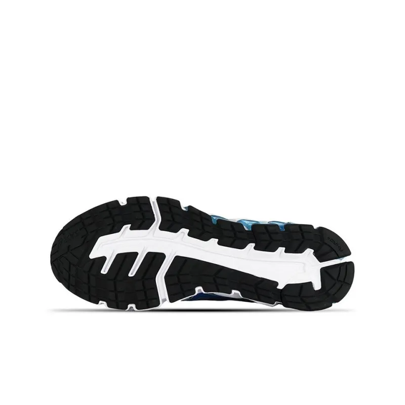 Asics Gel-Quantum 180 Cushioned Wear-Resistant Breathable Low-Top Running Shoes Men's Gray Blue-5