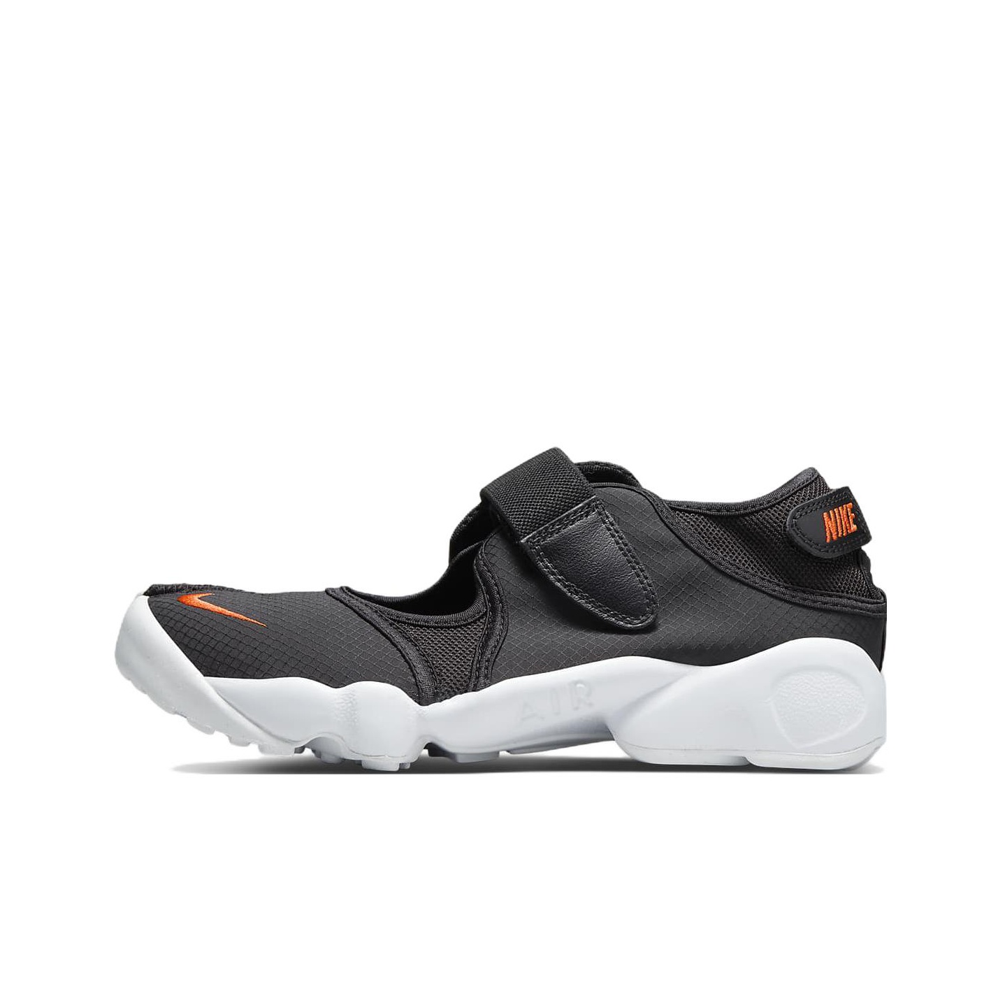 Nike Air Rift Breathe Black Rush Orange Women s US W 6