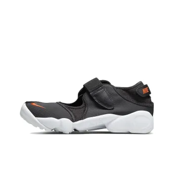 Nike Air Rift Breathe Black Rush Orange Women's