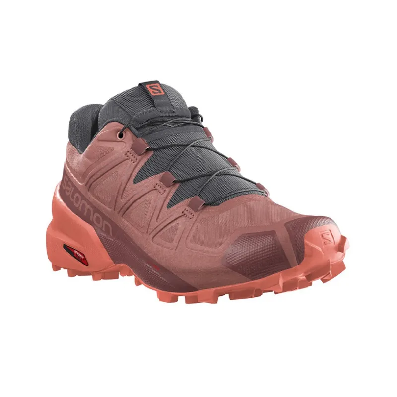 SALOMON Speedcross 5 Running Shoes Women's Low-Top Black/Red-1