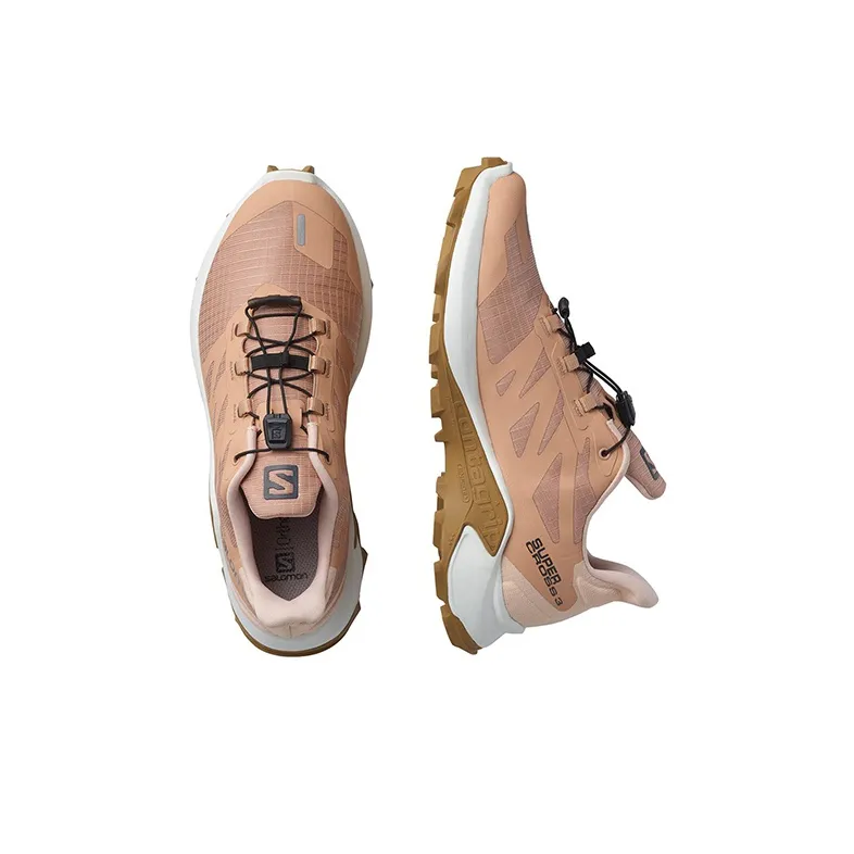 SALOMON Anti-Slip Wear-Resistant Low-Top Running Shoes Women's Dusty Pink-2