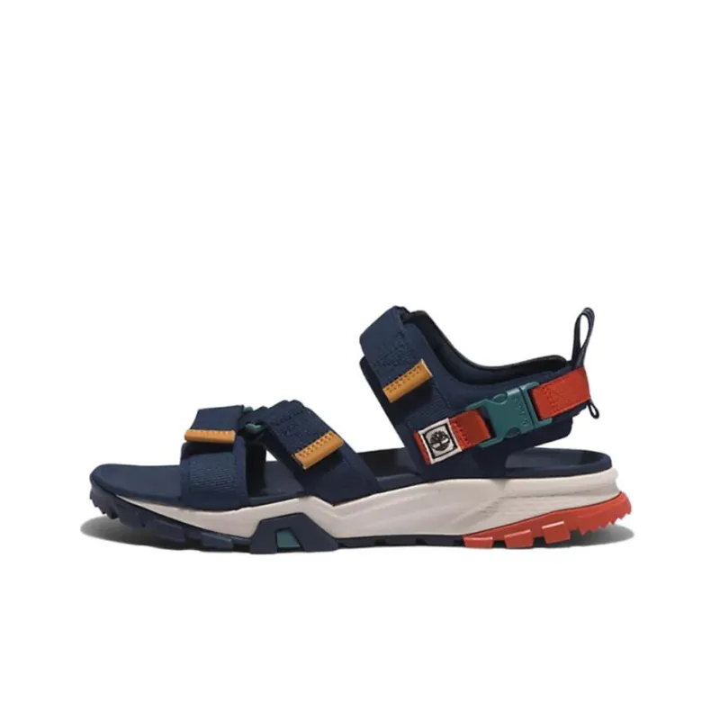 Timberland Garrison Trail 'Navy Blue Yellow Orange'-0