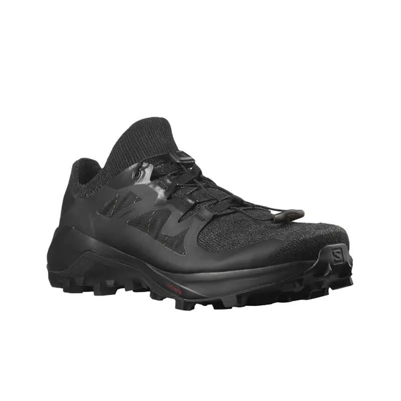 SALOMON Cross Pro Slip Resistant, Abrasion Resistant, Waterproof, And Breathable Lightweight Low Top Shoes Men's Black-1