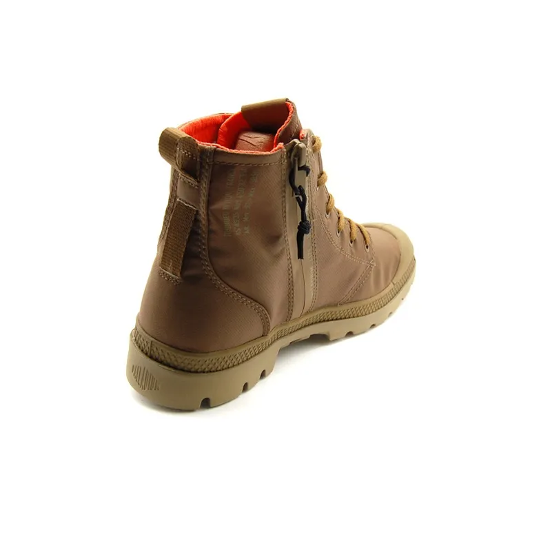 Palladium Pampa Outdoor Boots Unisex High Top Dark Brown-3