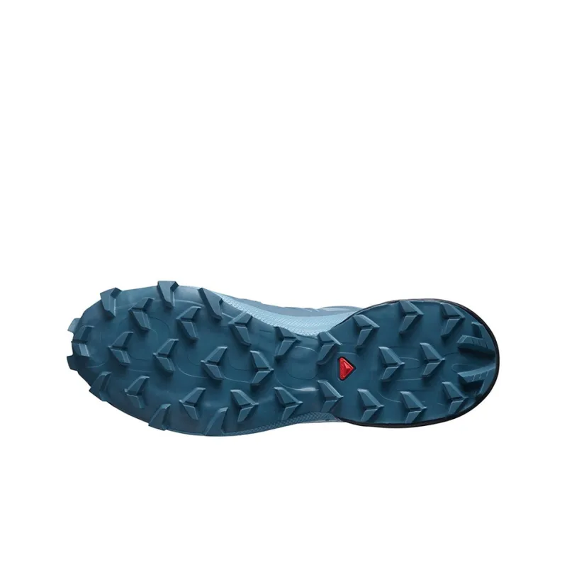 SALOMON Speedcross 5 Wear-Resistant Low-Top Running Shoes Women's Blue Black-4