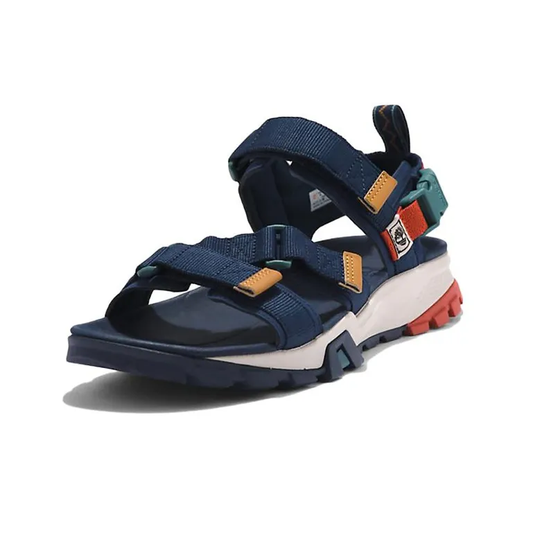 Timberland Garrison Trail 'Navy Blue Yellow Orange'-2