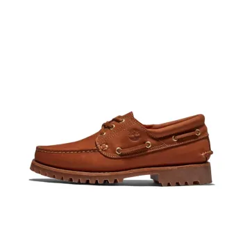 Timberland 3-Eye Casual Shoes Men Low-Top Coffee Brown