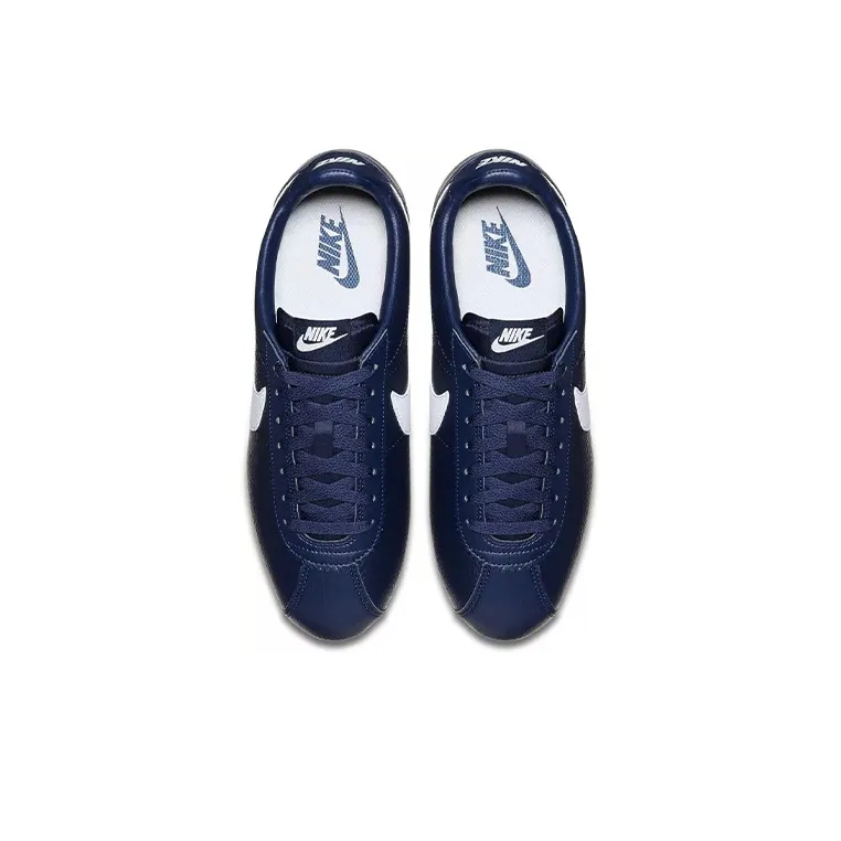 Nike Classics Cortez Leather Midnight Navy White-3