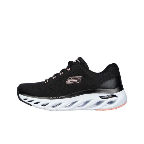Skechers Arch Fit Series Casual Shoes Women's Low-Top Black/Pink