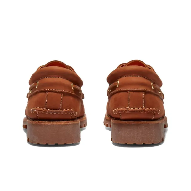 Timberland 3-Eye Casual Shoes Men Low-Top Coffee Brown-4