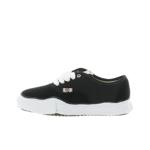 MIHARA YASUHIRO Baker Skateboard Shoes Unisex Low-Top Black