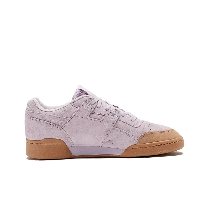 Reebok Workout Skateboard Shoes Men Low-Top Taro Purple-1