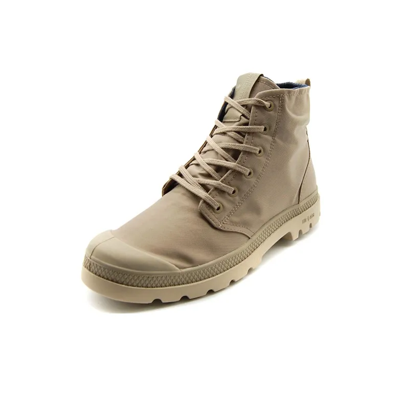 Palladium Pampa Outdoor Boots Unisex High Top Light Brown-1