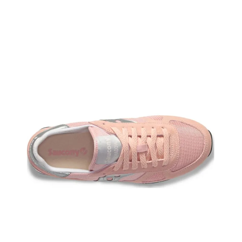 saucony Women's Shadow Original 'Pale Pink Silver'-3