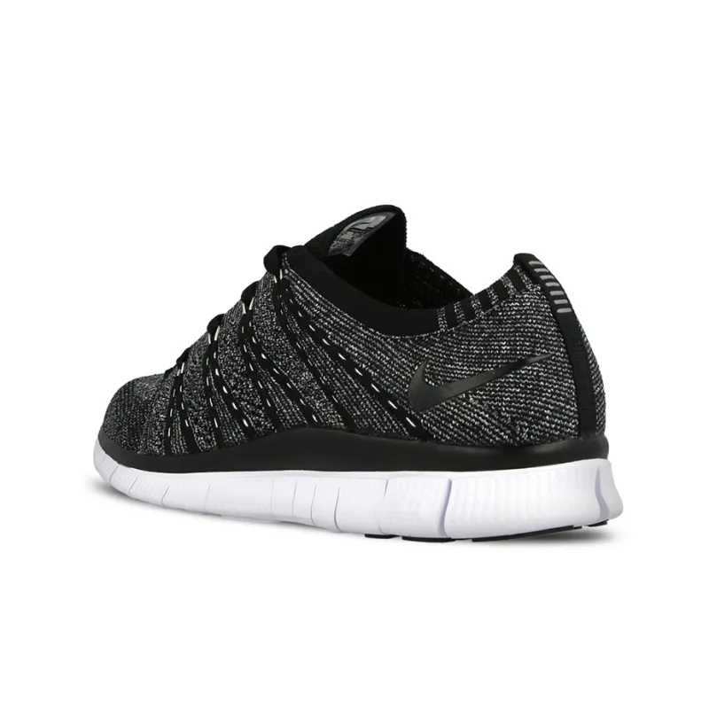 Nike Free Flyknit Cushioning Anti-Slip And Wear-Resistant Low-Top Athletic Shoes Men's Black Gray Color-3
