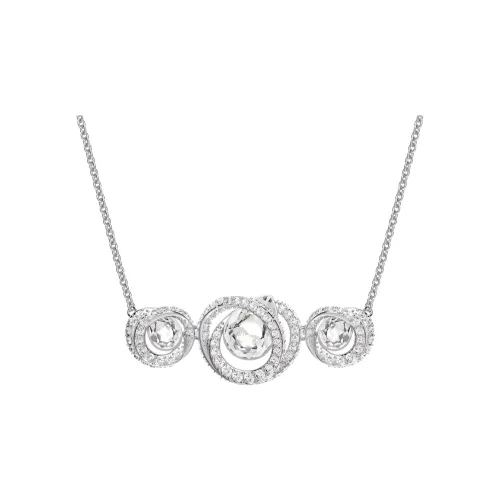 Swarovski Generation Rhodium Plated Necklaces Women's