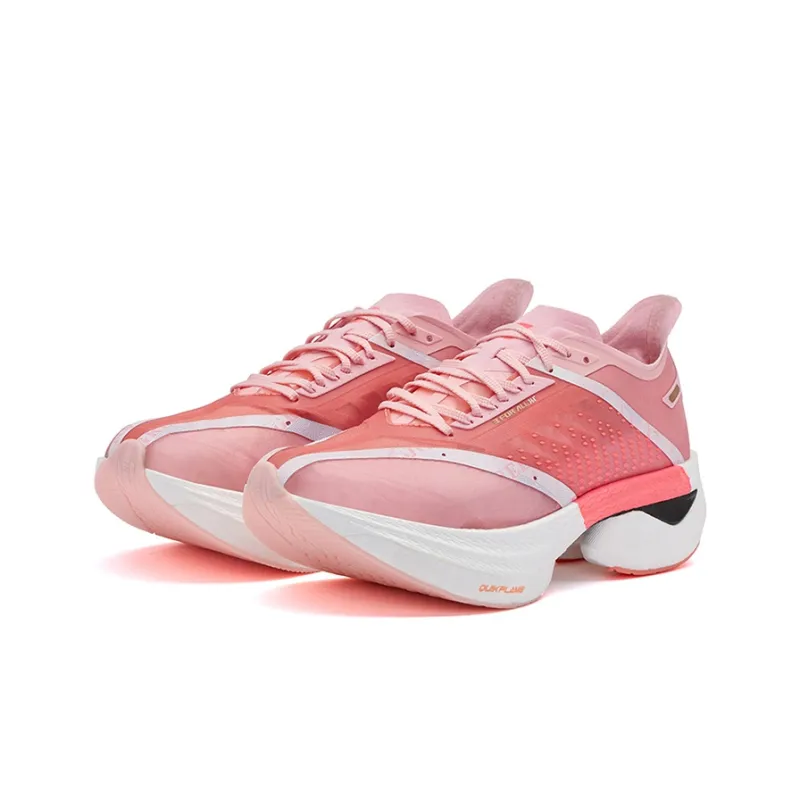 361° Speeding Shock Absorbing, Non Slip, Wear Resistant, Breathable And Lightweight Low Top Running Shoes Men's Pink-3