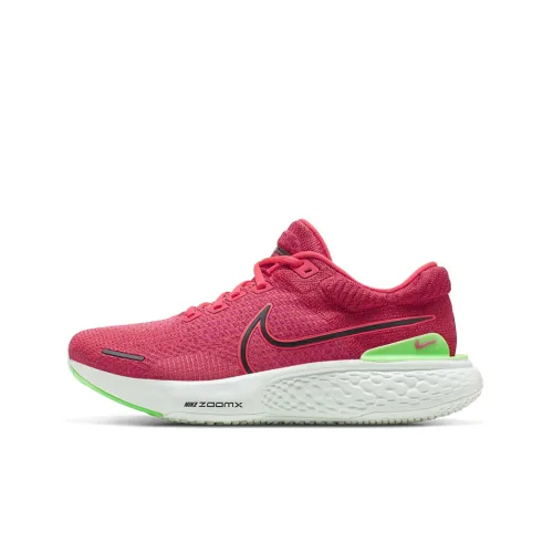 Nike ZoomX Invincible Run Flyknit 2 Siren Red Green Strike