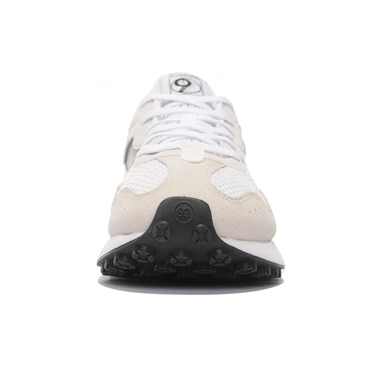 LiNing Fangyuan Classic Cushioning Anti Slip And Wear Resistant Low Top Sports Casual Shoes Women's White Sand Gray-4